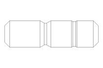 Stud bolt M8x20 A2 DIN938