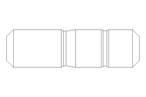 STUD         M10X 30A2 DIN 938