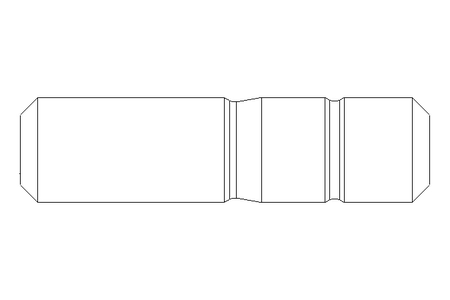 Espárra c/ extremos rosc. M12x35 A2