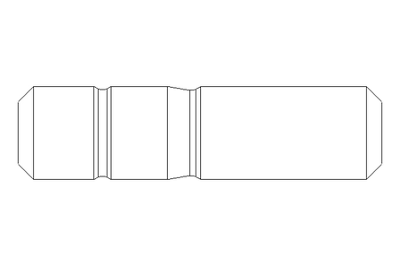 Goujon fileté M12x35 DIN938-ZnNi/T2/720h