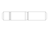 Stiftschraube M12x50 A2 DIN938