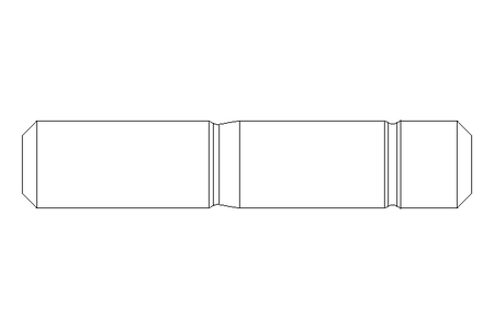 Stiftschraube M12x50 A2 DIN938