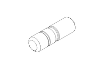 Stiftschraube M20x45 A2 DIN938