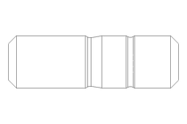 Goujon fileté M20x45 A2 DIN938