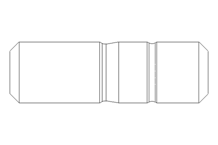 Goujon fileté M20x45 A2 DIN938