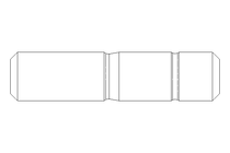 STUD         M24X 80 STZN D938