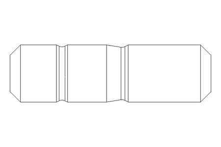 Goujon fileté M10x25 DIN938-ZnNi/T2/720h