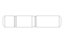 Stiftschraube M10x40 A2 DIN939