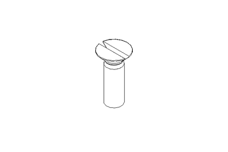 Countersunk head screw M8x25 A5 ISO2009