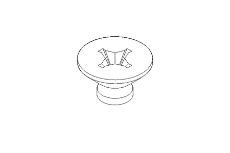 Countersunk head screw M4x5 A4 70