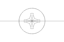 Tornillo avellanado M6x45 A2 70 ISO7046