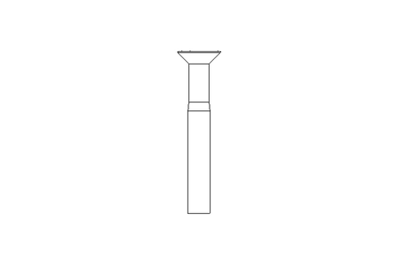 Countersunk head screw M8x60 A2 70