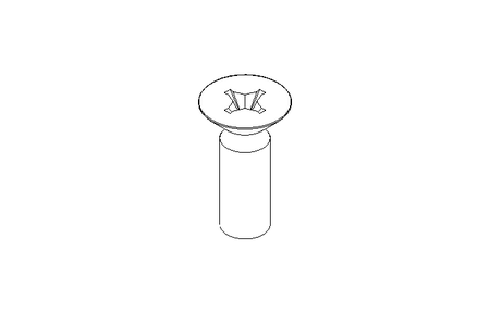 Tornillo avellanado ISO7046 M10x30 A2 70