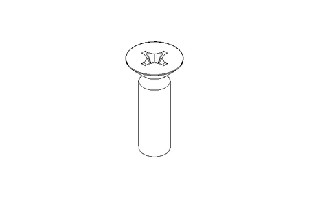 Tornillo avellanado ISO7046 M10x35 A2 70