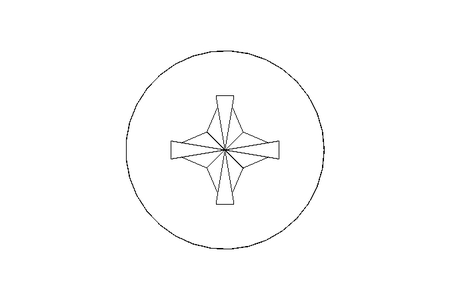 Senkschraube ISO7046 M10x35 A2 70