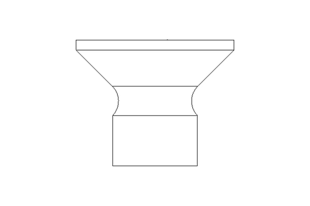 Countersunk head screw