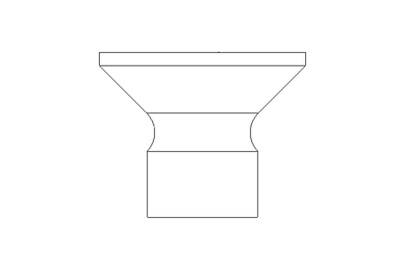 Countersunk head screw