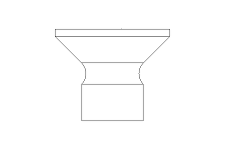 Countersunk head screw