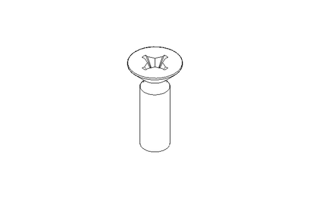 Countersunk head screw M3x10 A2 70