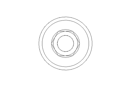 Vis cyl. M8x35 A2 70 DIN6912