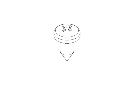 Tapping screw C 4.2x9.5 A2 DIN 7981