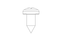 Blechschraube C 4,2x9,5 A2 DIN 7981