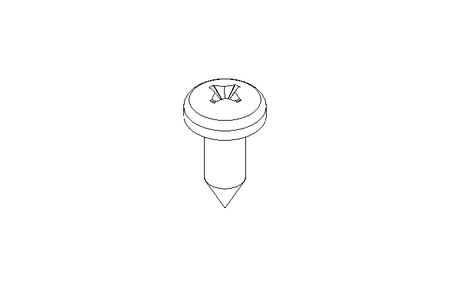 Tapping screw 3.5x 9.5 A2 DIN 7981