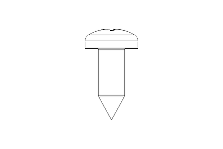 Tapping screw 3.5x 9.5 A2 DIN 7981