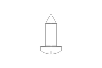 Blechschraube 6,3x19 A2 DIN 7981