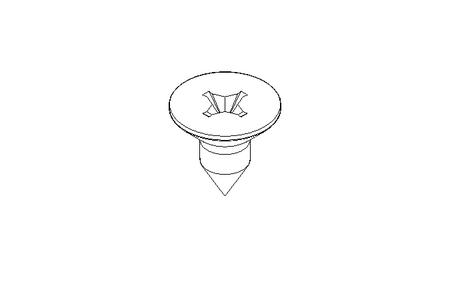 Blechschraube C 4,2x9,5 St-Zn DIN 7982