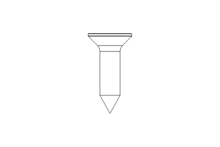 Blechschraube C 4,8x19 A2 DIN 7982