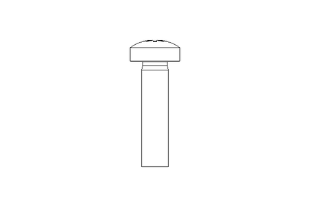 Fillister head screw M3x12 A2 ISO7045