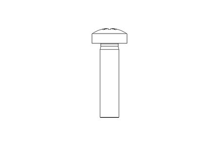 Fillister head screw M3x12 A2 ISO7045