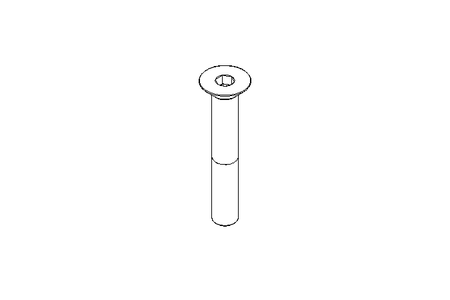 Countersunk head screw M6x40 A2 70