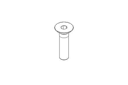 Countersunk head screw M5x20 A2 70