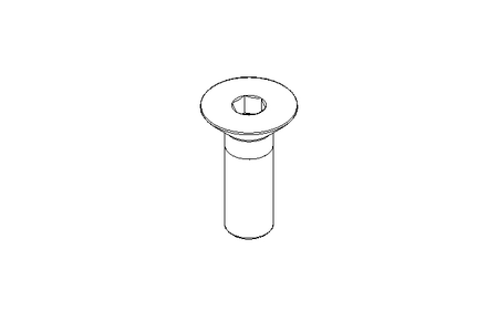 Countersunk head screw M8x25 A2 70