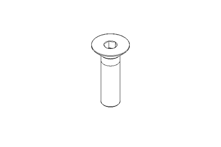 Countersunk head screw M8x30 8.8 DIN7991