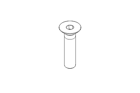 Countersunk head screw M8x35 A2 70