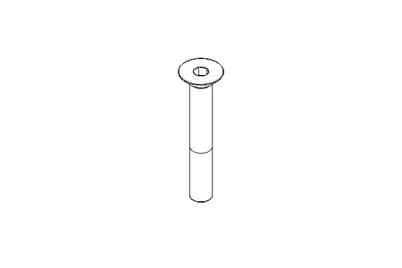 Countersunk head screw M8x55 A2 70