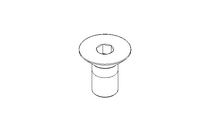 Countersunk head screw M10x20 10.9