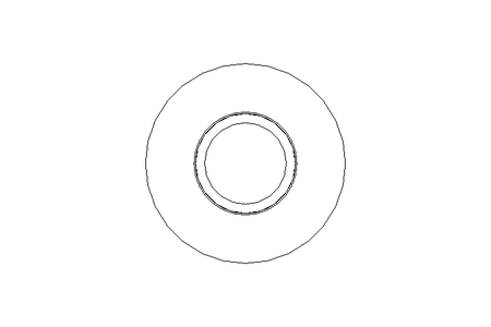 Countersunk head screw M10x60 A2 70