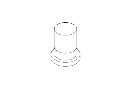 Gewindebolzen M5x8 D1 5,2 A2 DIN 32501