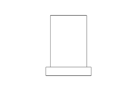 Gewindebuchse M4 6x10 1.4301 DIN 32501