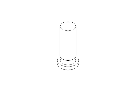 Threaded bolt M4x12 A2 DIN 32501