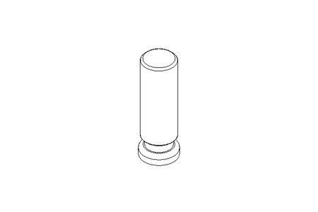 Threaded bolt M8x25 A2 DIN 32500