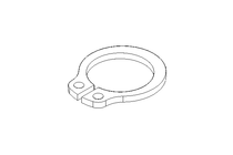 SNAP RING  10X1   NIRO DIN 471