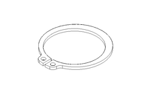 Tear-off ring 25x1.2 A2 DIN471