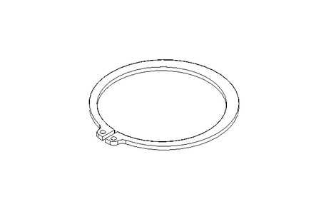 Tear-off ring 60x2 A2 DIN471