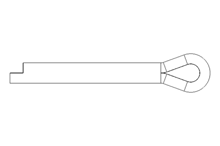 Pasador de aleta ISO 1234 2,5x16 A2