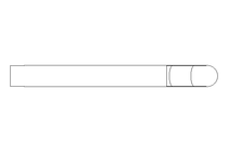 Pasador de aleta ISO 1234 2,5x16 A2